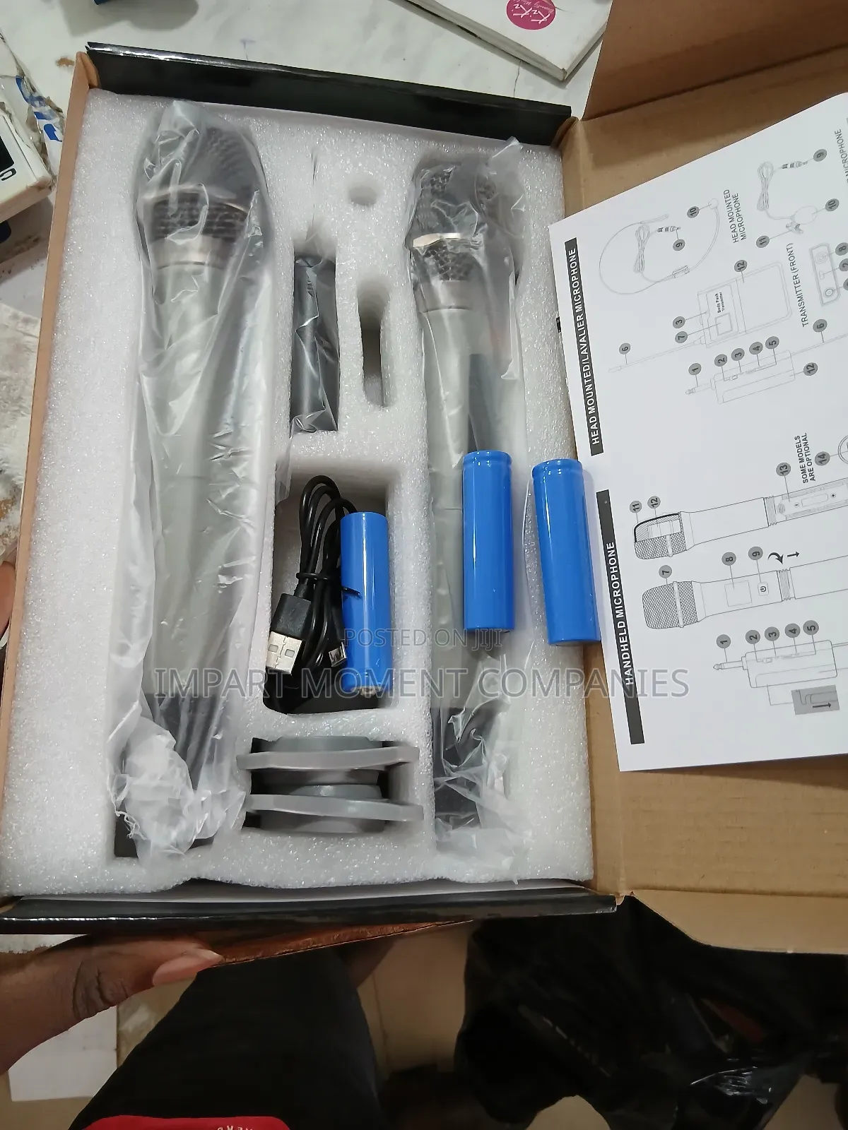 JBL 50s Professional Wireless Uhf Microphone