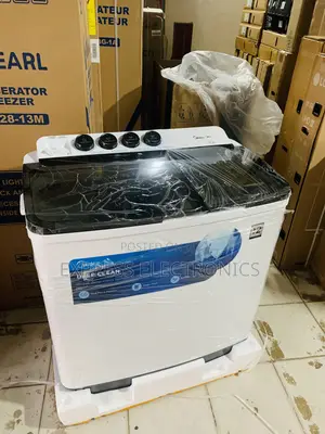 Very Cool Price 12kg Topload Washing Machine Midea White.