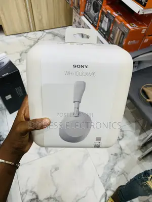 Lovely New White Wires Headset Sony Wh-1000xm6