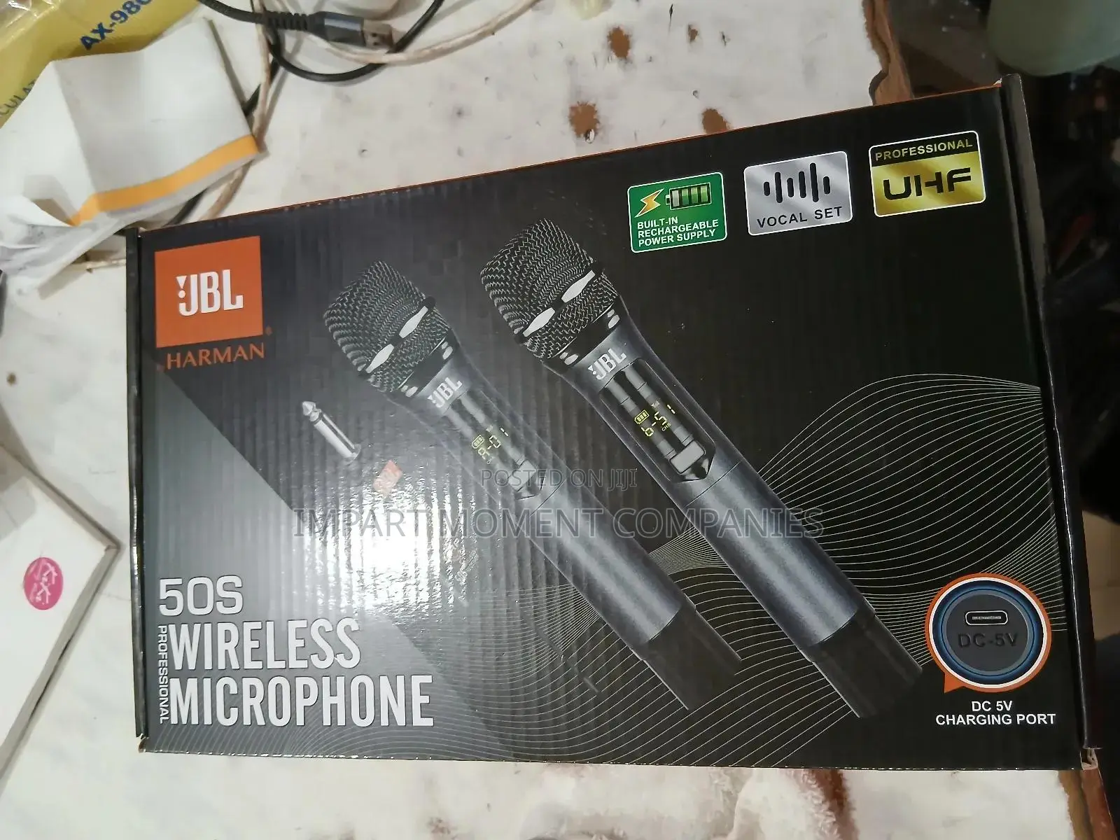 JBL 50s Professional Wireless Uhf Microphone