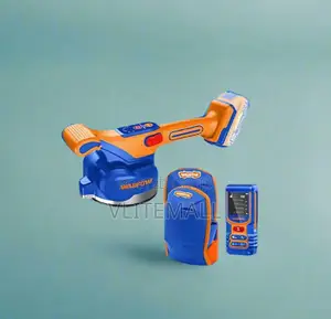 Cordless Tile Vibration Machine With Laser Measurer Knee Pads