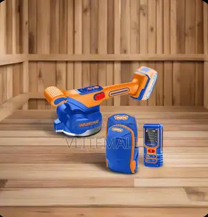Cordless Tile Vibration Machine With Laser Measurer Knee Pads