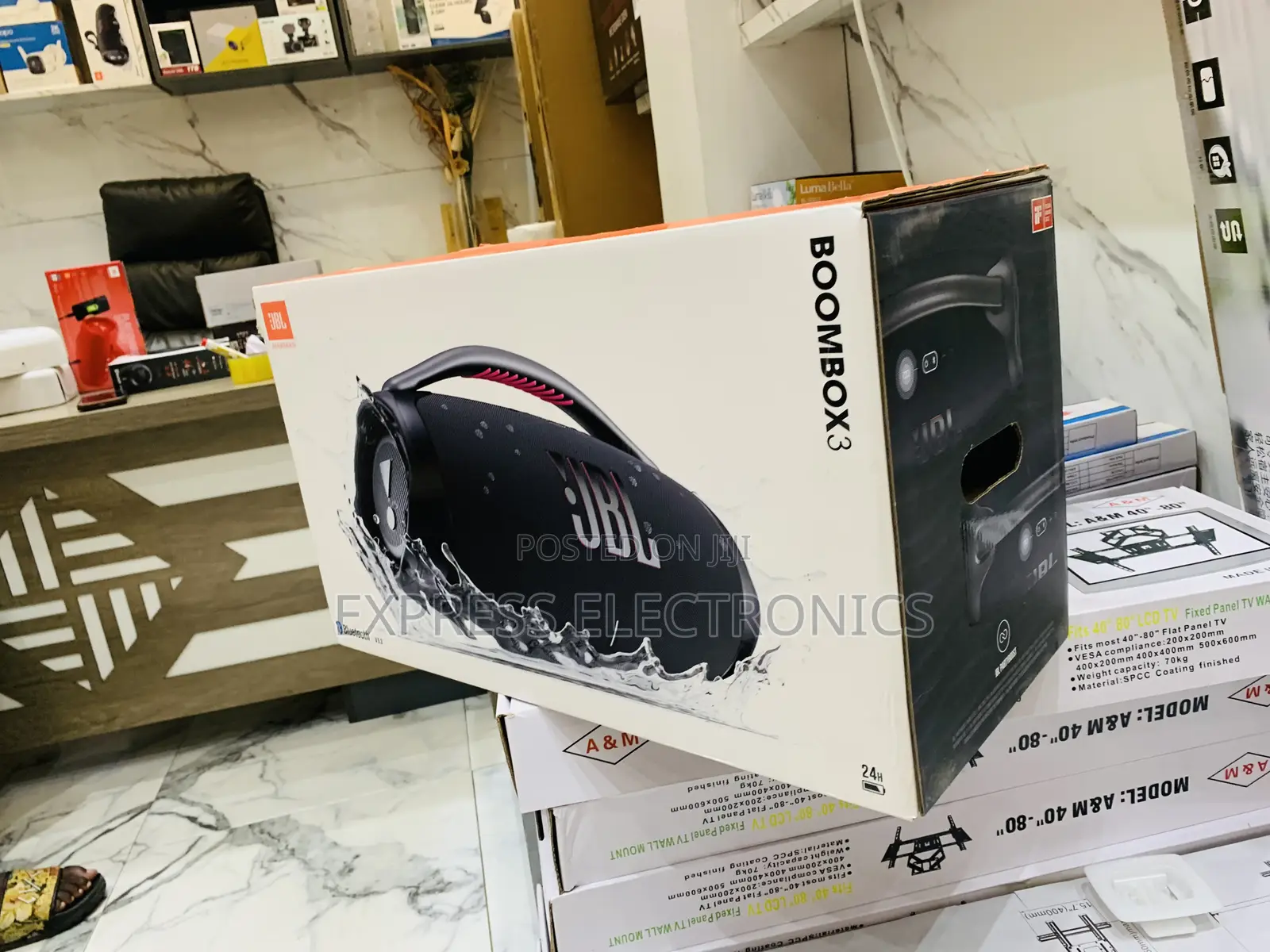 Water and Dust Proof Design Boombox 3 Bluetooth Speaker