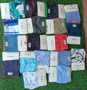 Fresh Fits| Bold Looks| 100% Cotton Authentic Zara  Boxers For Sale