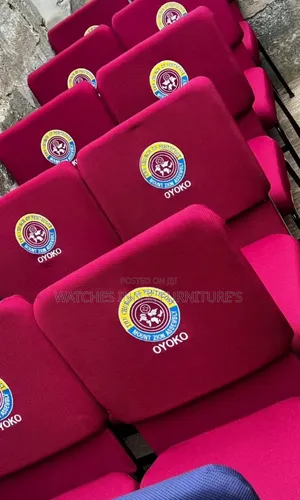 Quality Embroidery Customized Auditorium/ Church Chair