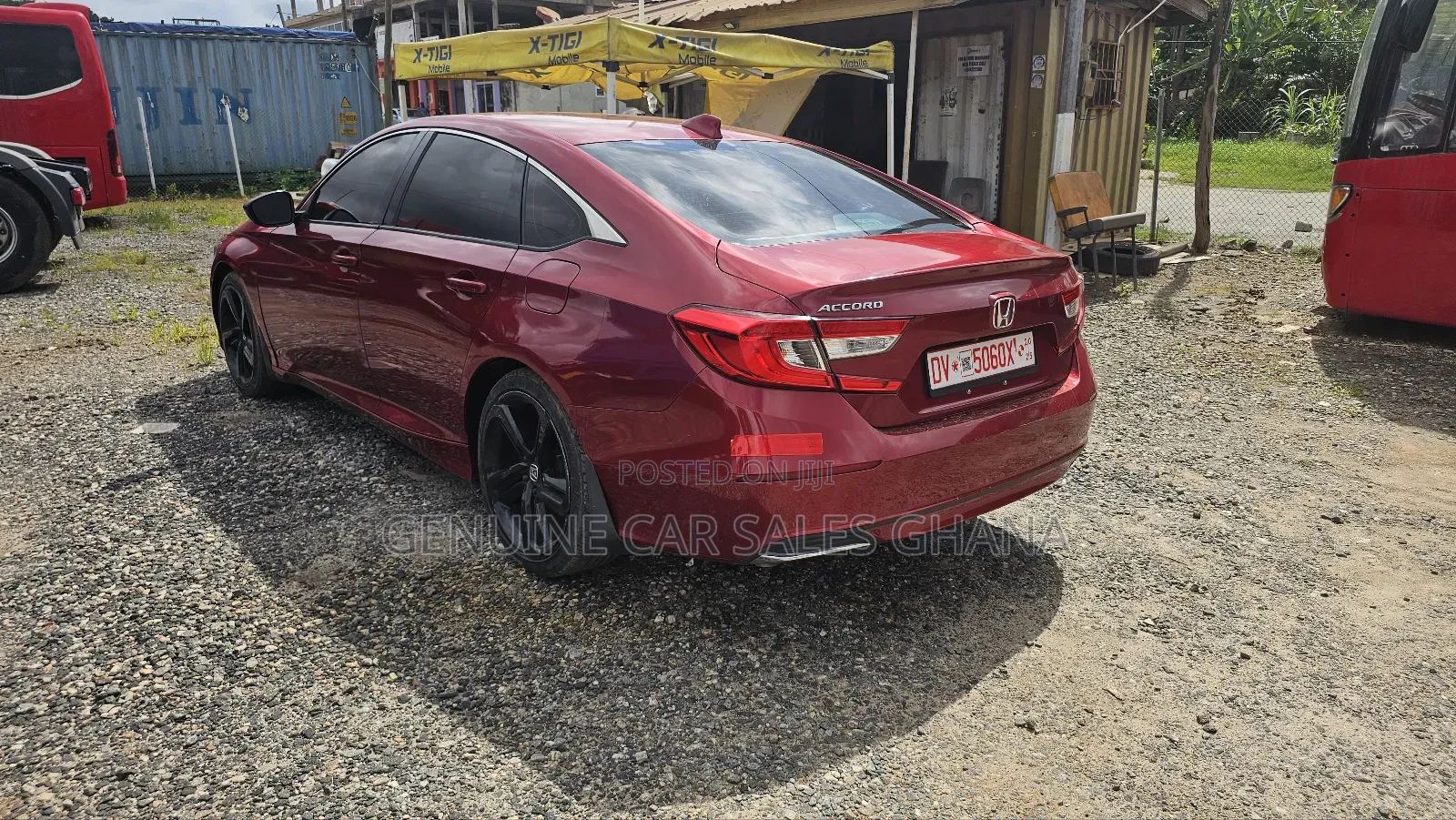 Honda Accord EX (1.5L 4cyl Turbo CVT) 2019 Red