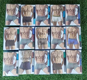 Fast Delivery In Ghana — 100% Cotton Zara, Gucci, Dior Boxers #Tryahu