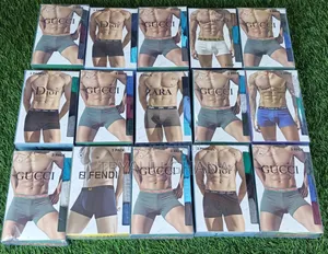Feel The Fit: 100% Cotton Branded Boxer Shorts — Tryahu New Arrivals