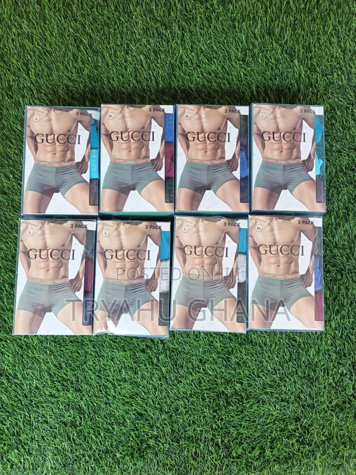 100% Cotton Zara, Gucci, Dior Boxers At Tryahu|Fast Delivery In Ghana
