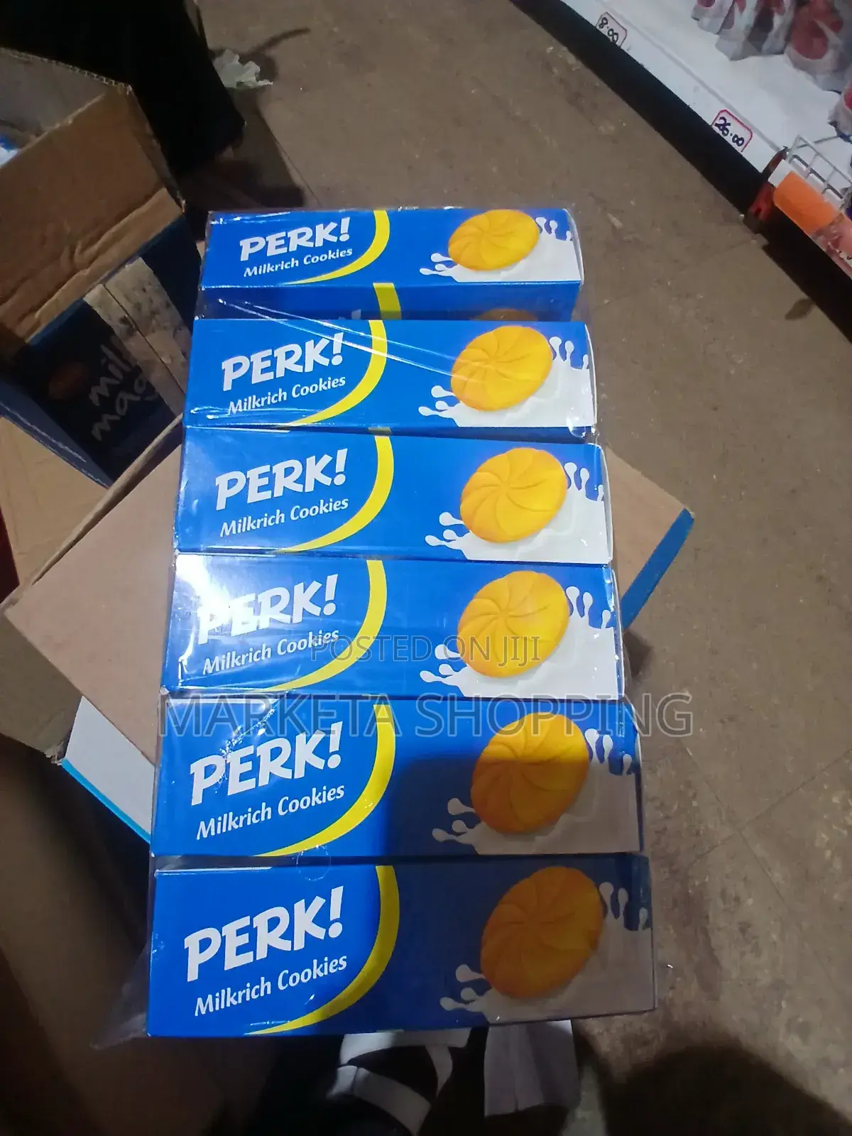 Perk Milkrich Cookies 81gx6