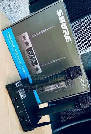 Shure Lx-800ii  Wireless Microphone System.