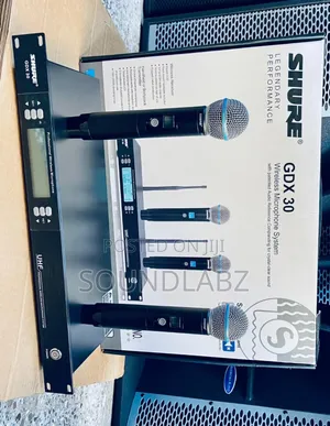 Shure Gdx 30 2in1 Professional Wireless Microphone System