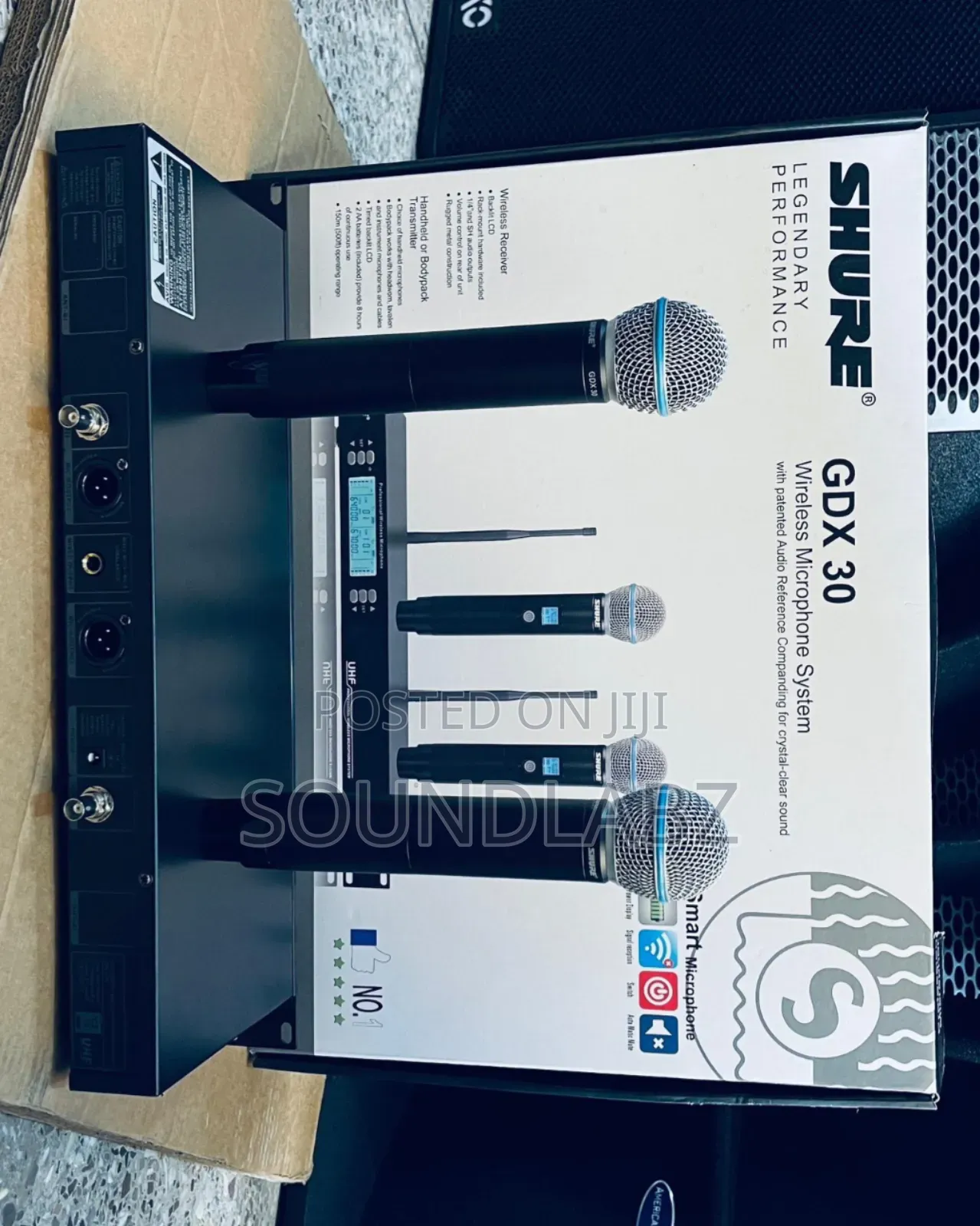 Shure Gdx 30 2in1 Professional Wireless Microphone System
