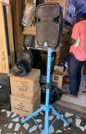 Jac 8inches Bluetooth Speaker With Stand And One Microphone