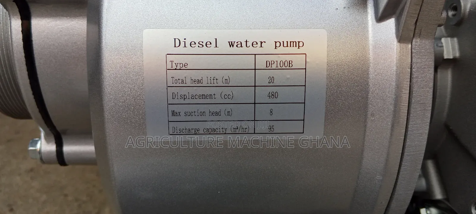 Honday 4 Inches Water Pump Key Start