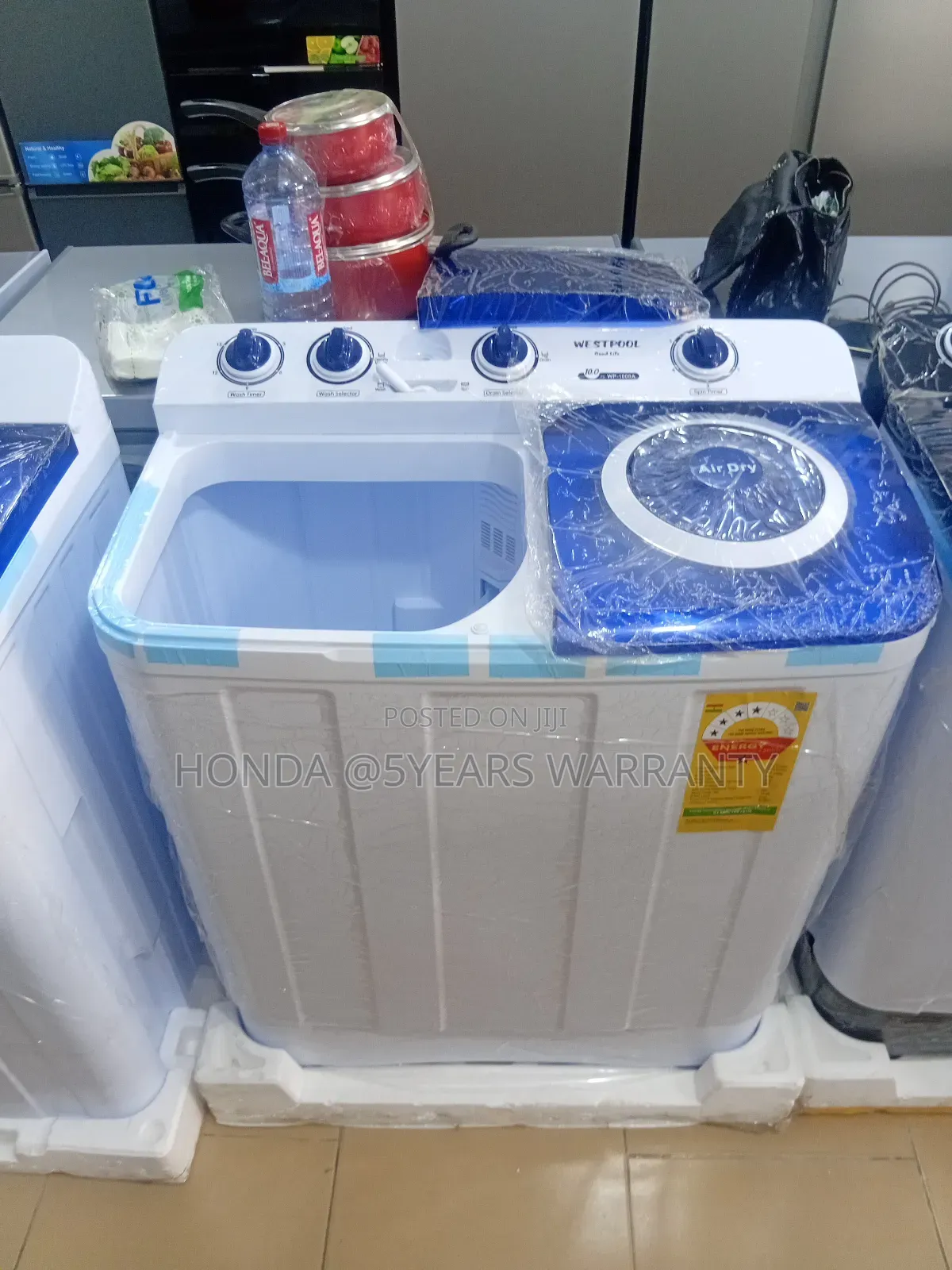 Save Energy Westpool 10kg Washing Machine Semi Auto 10kg