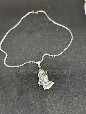 Pray Necklace ( Available in Gold or Silver Variant)