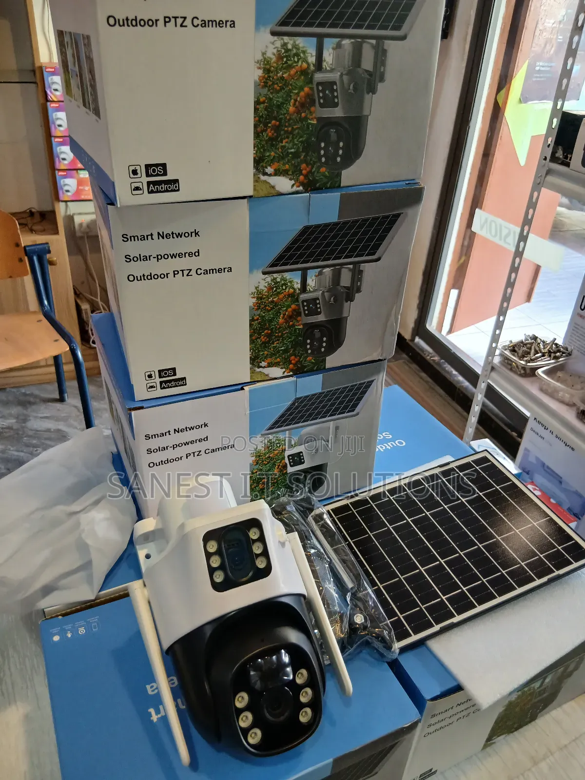 Solar CCTV Camera With 4g