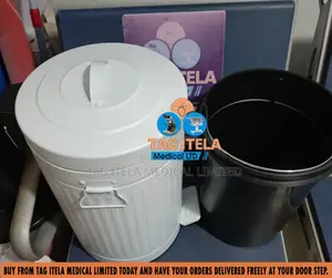 Pedal Dustbin (12ltrs Coated Steel)