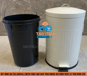 Pedal Dustbin (20ltrs Coated Steel)