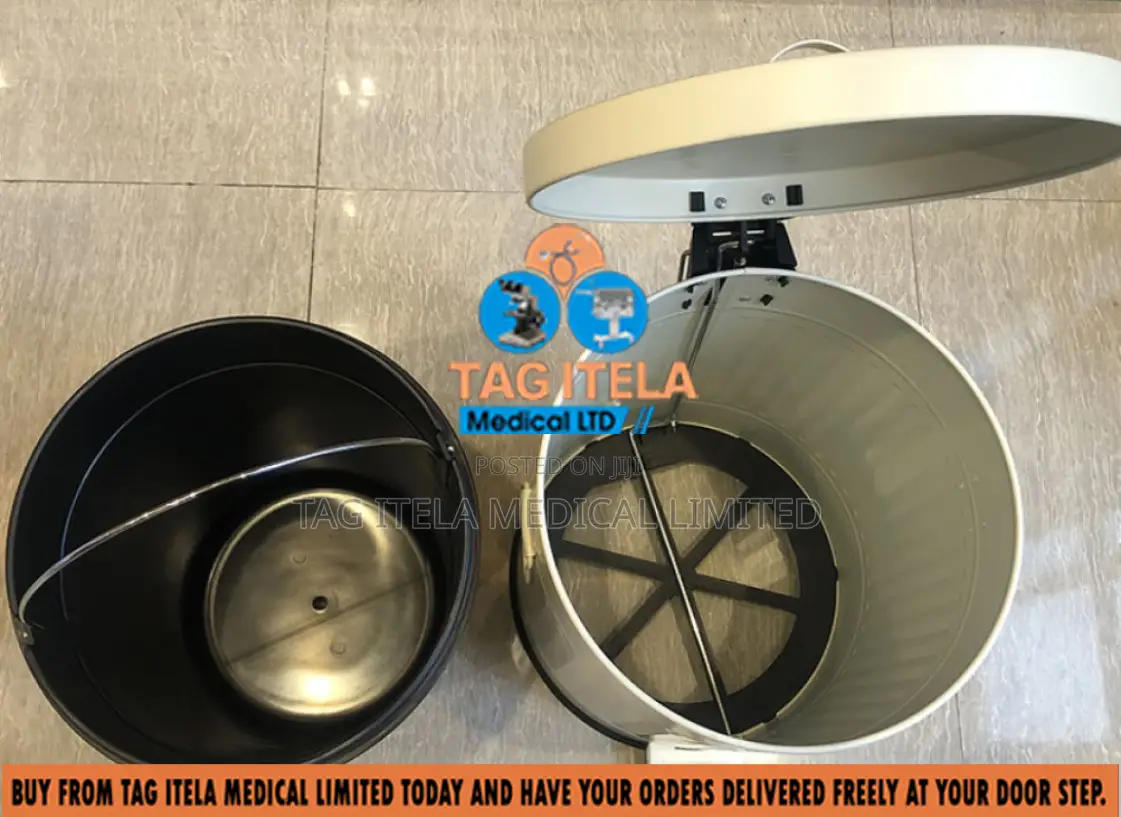 Pedal Dustbin (20ltrs Coated Steel)
