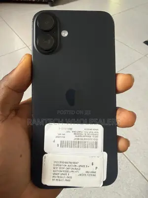 Apple iPhone 16 Plus 128 GB Black