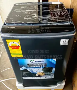 Sigma *10.5kg* Top Laod Fully Automatic Washing Machine 7 Stars