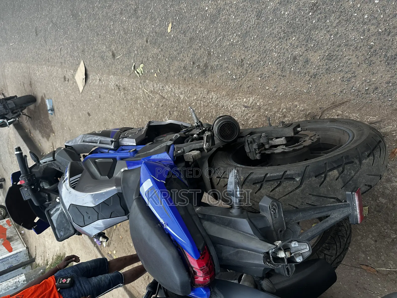 Motorcycle 2016 Blue
