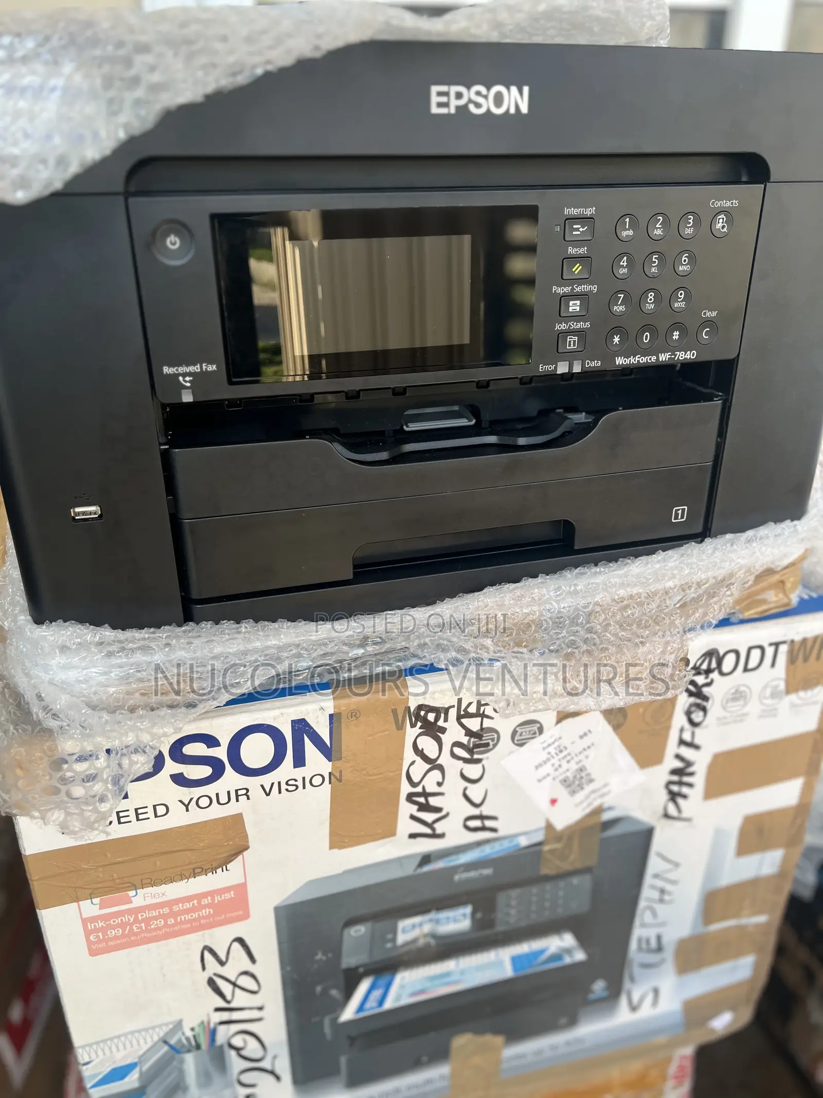 A3 Epson Wf-7840 Photo / Document Printer