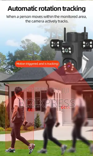 4g 3 Lens Solar Camera