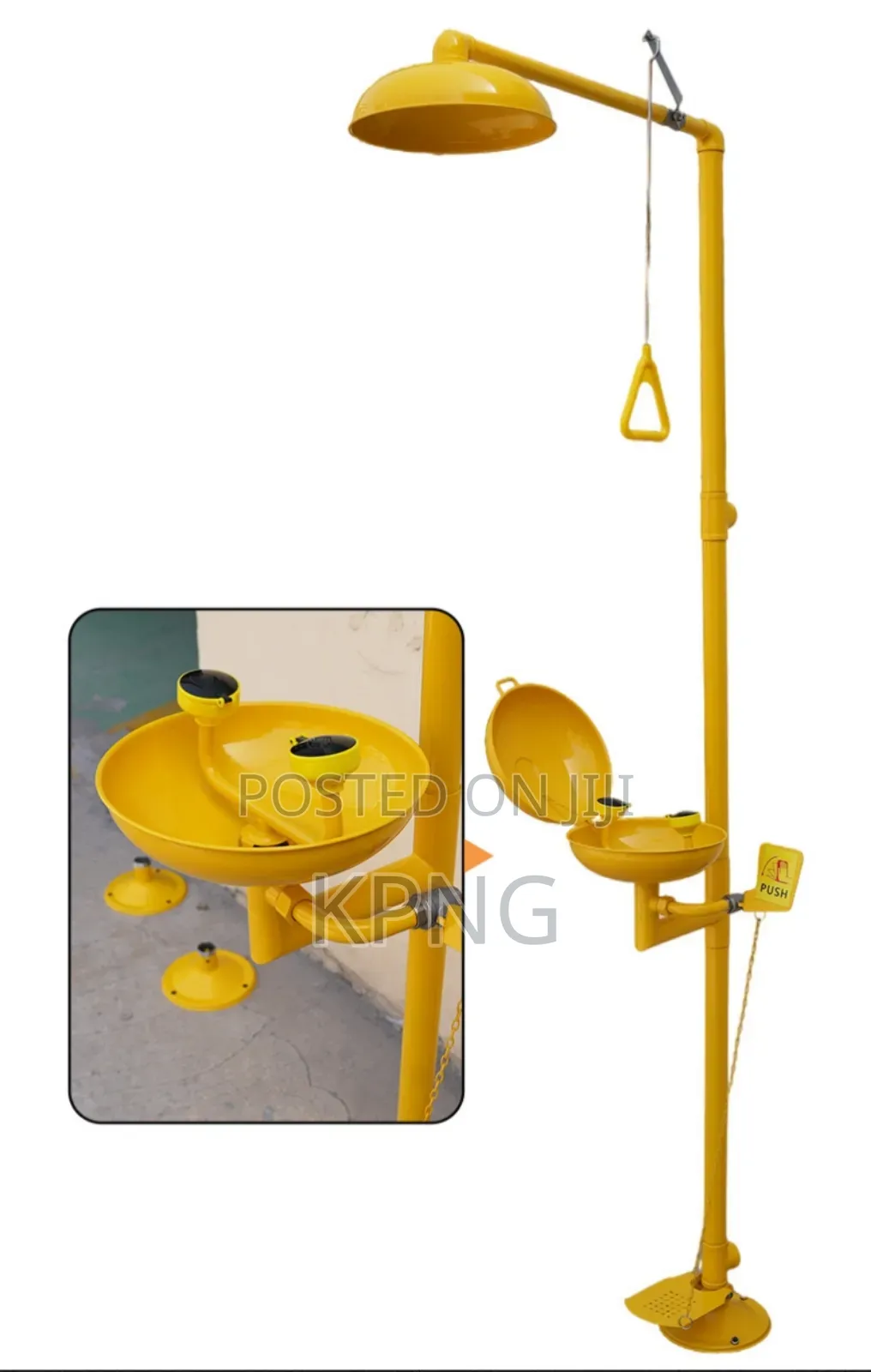 Emergency Eye Wash Station With Shower