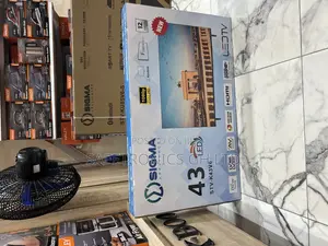 Secured New Sigma (Sig-K43v6) Full Hd Led Bright Screen 43 Inch Tv
