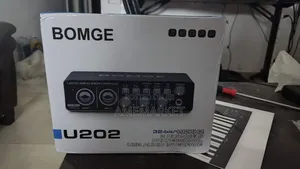 Bomge U202 Usb Audio Interface Computer Recording,Streaming,Podcasting