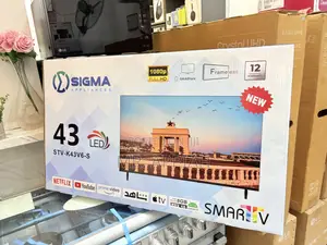 Sealed in Box Sigma 43 Inch Full Hd Smart Android Television.