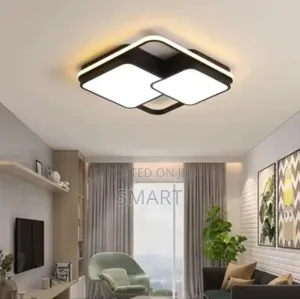 Modern Led Ceiling Light With Remote Control.