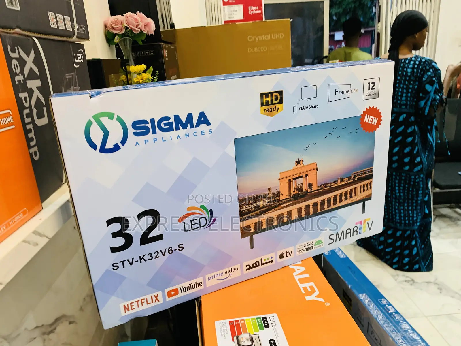Highly Recommended Slim Smart Digital Television Sig-K32v6-S 32”