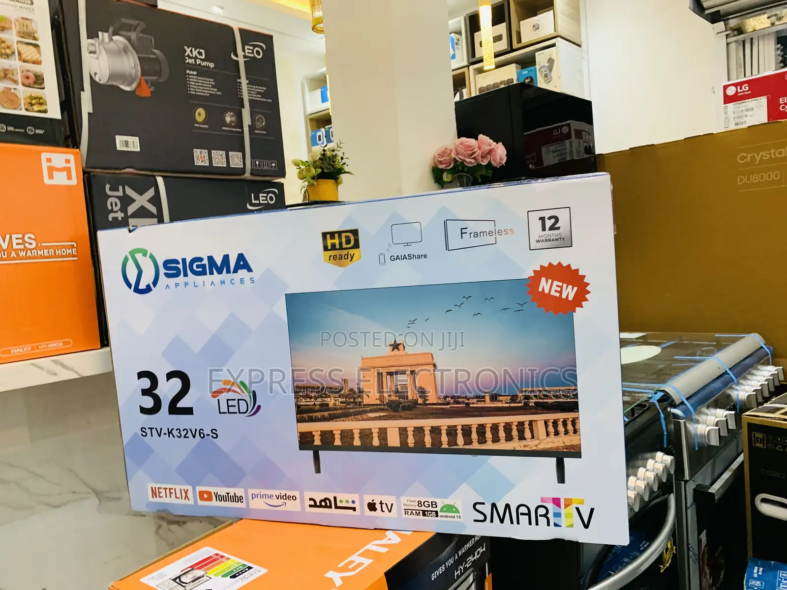 Highly Recommended Slim Smart Digital Television Sig-K32v6-S 32”