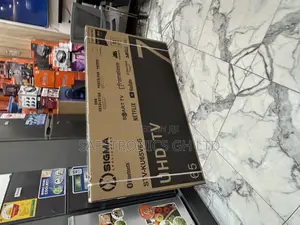 Ultra Modern 65 Inch Smart Uhd Led Sigma (Sig-Ku65v6-S) Frameless