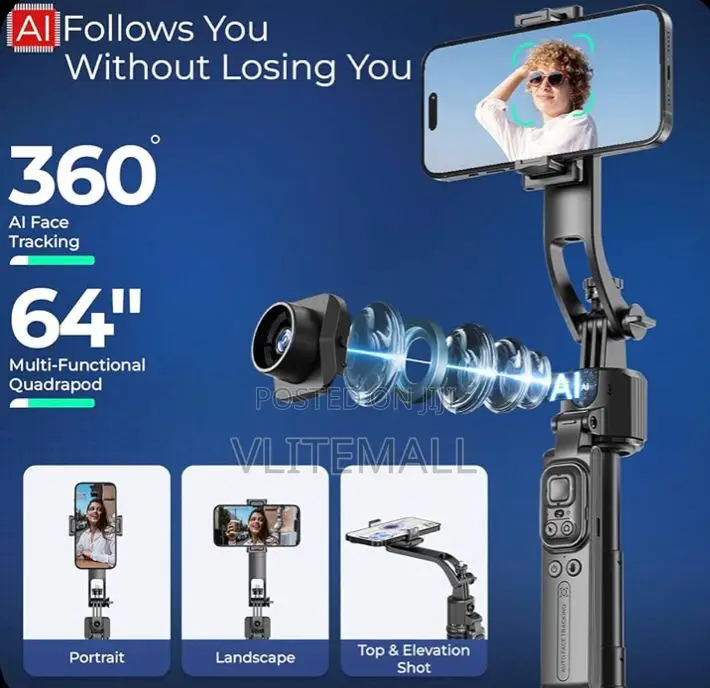 C17 Ai Tracking Quadrapod Gimbal