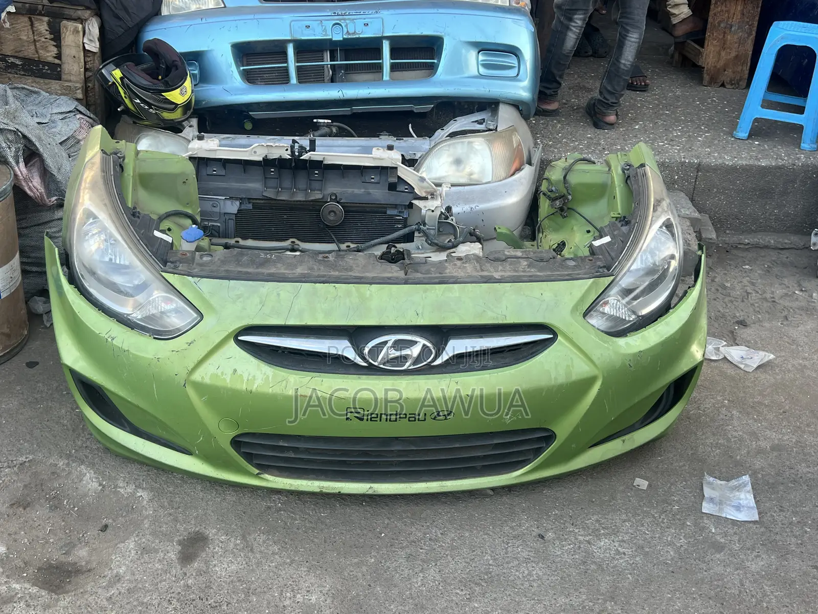 2012 Hyundai Accent Front Cut Complete Available