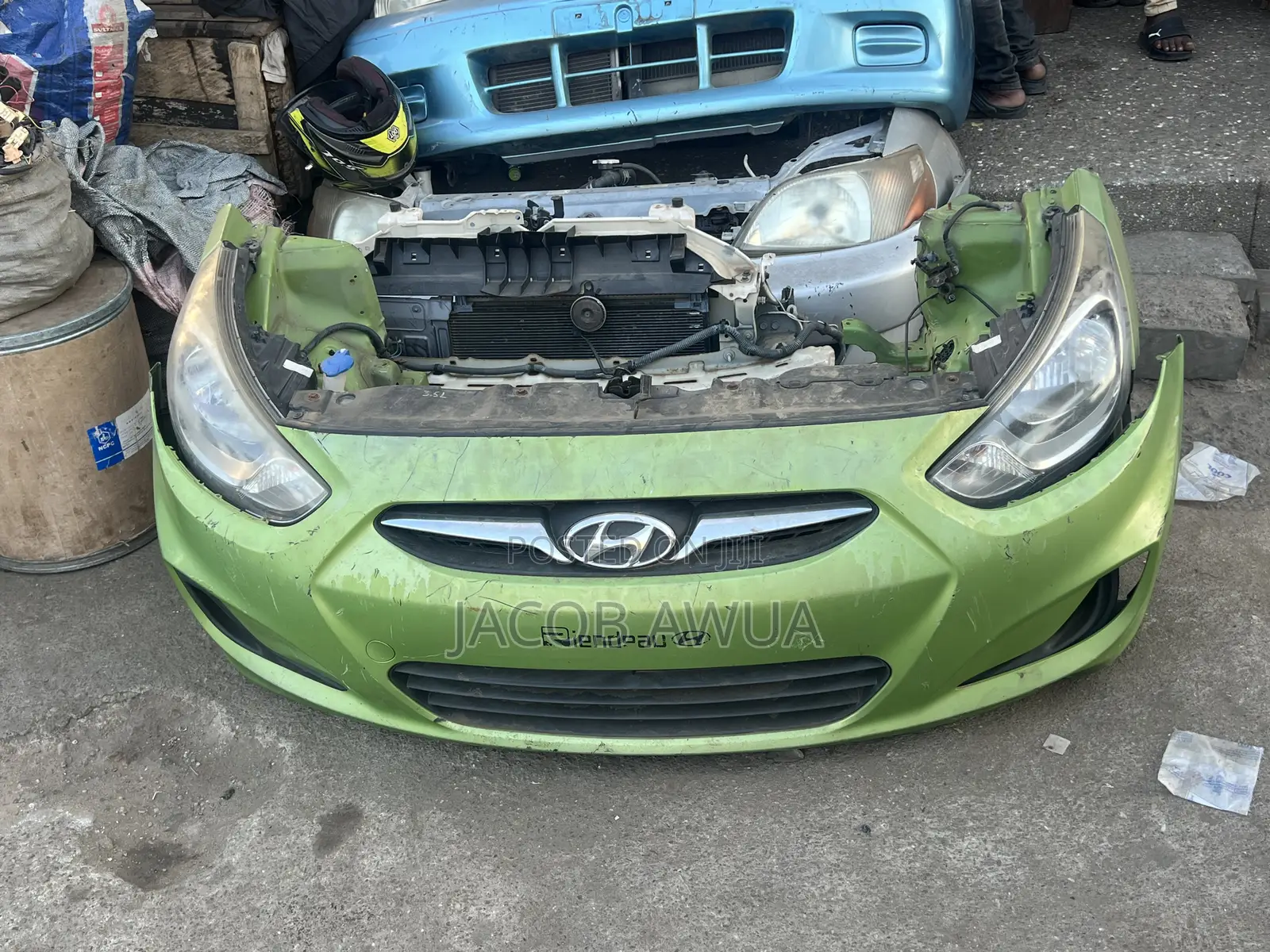 2012 Hyundai Accent Front Cut Complete Available