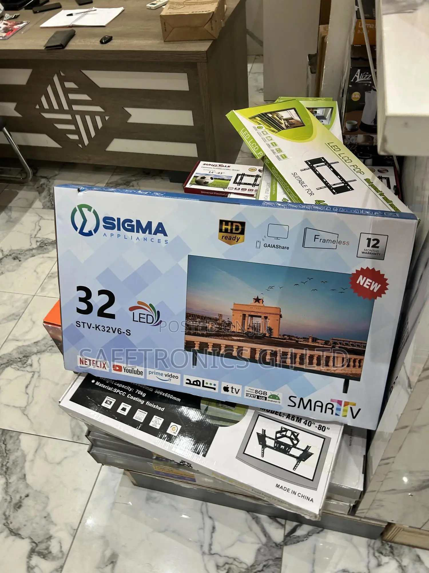 Quality Unveiling 32 Inch Smart Full Hd Sigma (Sig-K32v6-S) Clear Tv