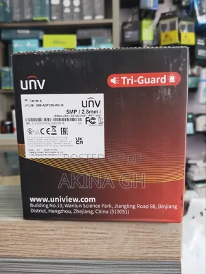 Uniview Unv 5mp Ip Camera Tri-Guard Ipc3615sb-Adf28kmc-I0