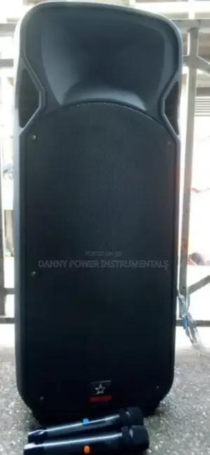 P A System With 15"Double Speaker