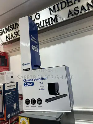 Secure Black Wireless (Ssb-Ly-S259p) Bluetooth 260w Sigma Soundbar