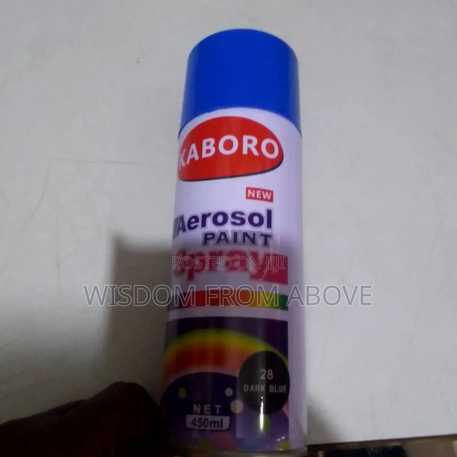Dark Blue Anti Rust Oil Can Spray We Have All Colours