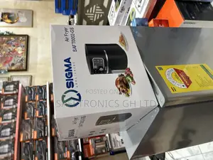 Original New Saft0002-Gs Sigma Black Electric Airfryer