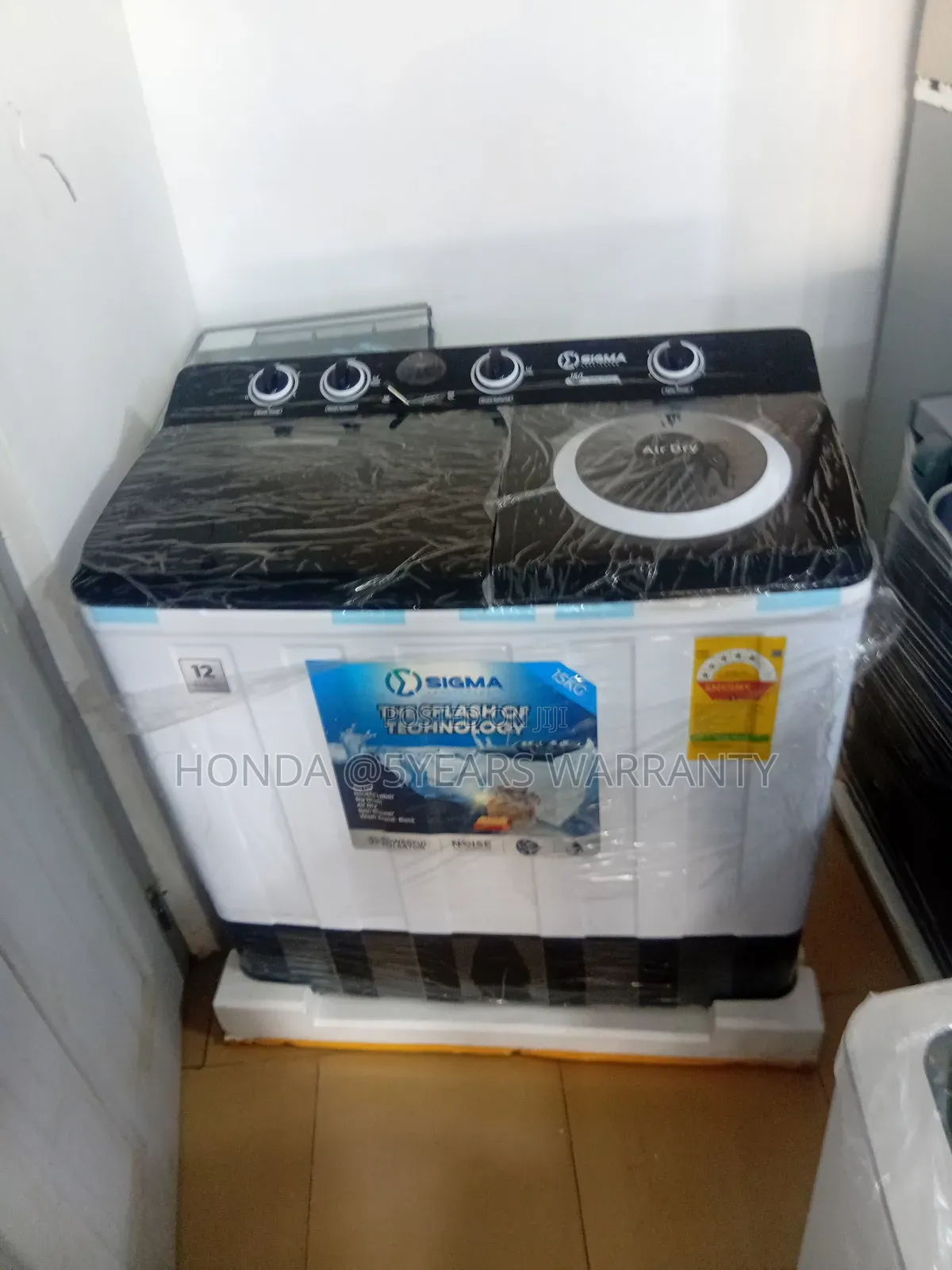 Wash Rite Decakila 15kg Washing Machine Semi Auto Twin Tub
