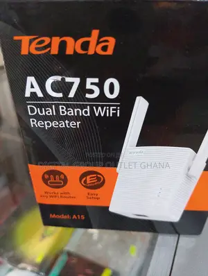 Tenda Ac750 - Dual Band Wifi Repeater - Model A15