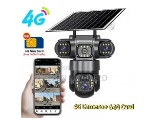 Security Camera (4g Solar Powered)